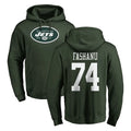 Choea NY.Jets #74 Olu Fashanu Player Green LOGO Pullover Hoodies Limited Game Stitched Jerseys