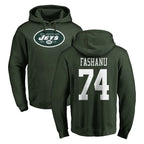 Choea NY.Jets #74 Olu Fashanu Player Green LOGO Pullover Hoodies Limited Game Stitched Jerseys