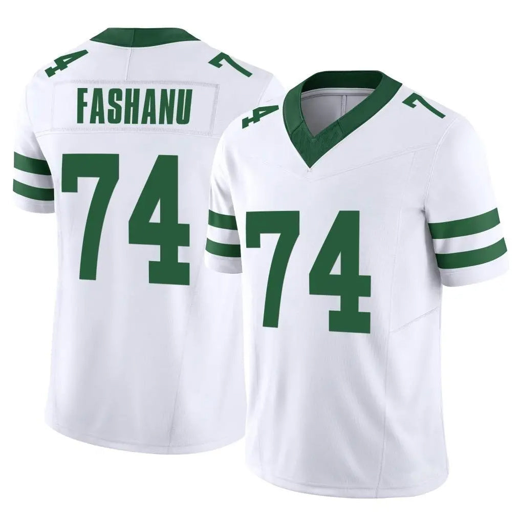 Choea NY.Jets #74 Olu Fashanu Player White Legacy Limited Vapor F.U.S.E. Home Game Stitched Jerseys