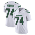 Choea NY.Jets #74 Olu Fashanu Player White Spotlight Limited Vapor Home Game Stitched Jerseys
