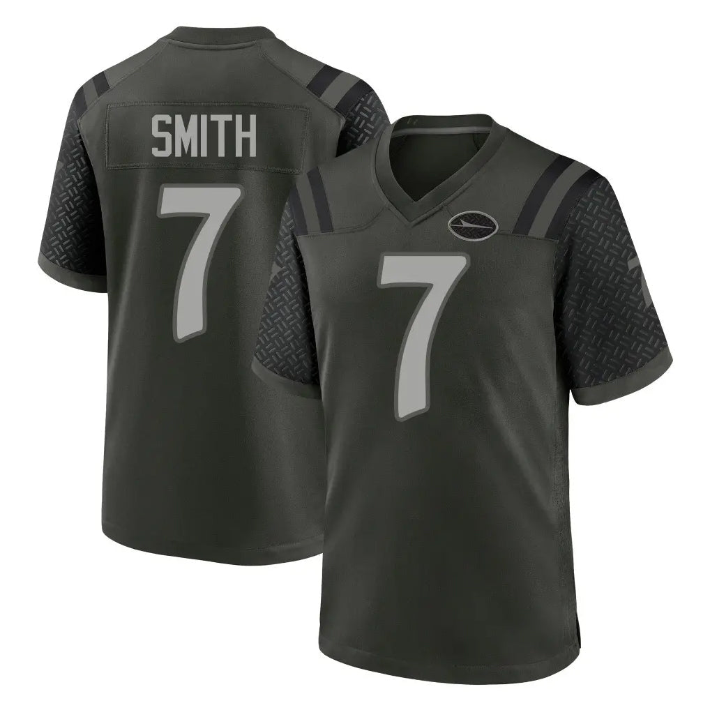 Choea NY.Jets #7 Geno Smith Player Green 2025 Rivalries Collection Home Game Stitched Jerseys