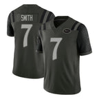 Choea NY.Jets #7 Geno Smith Player Green Limited 2025 Rivalries Collection Home Game Stitched Jerseys