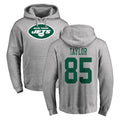 Choea NY.Jets #85 Mason Taylor Player Gray LOGO Pullover Hoodies Limited Game Stitched Jerseys