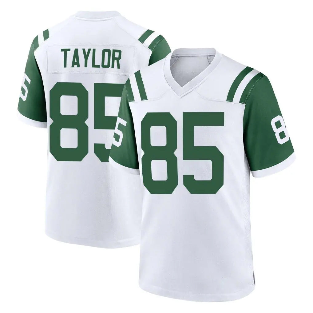 Choea NY.Jets #85 Mason Taylor Player White Classic Home Game Stitched Jerseys