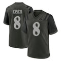 Choea NY.Jets #8 Andre Cisco Player Green 2025 Rivalries Collection Home Game Stitched Jerseys