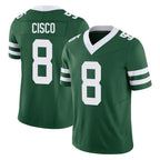 Choea NY.Jets #8 Andre Cisco Player Green Legacy Limited Vapor F.U.S.E. Home Game Stitched Jerseys