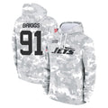 Choea NY.Jets #91 Jowon Briggs Player Arctic Camo Salute to Service Pullover Hoodies Limited Game Stitched Jerseys