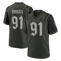 Choea NY.Jets #91 Jowon Briggs Player Green 2025 Rivalries Collection Home Game Stitched Jerseys