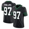 Choea NY.Jets #97 Harrison Phillips Player Black Limited Legacy Vapor F.U.S.E. Home Game Stitched Jerseys