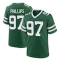 Choea NY.Jets #97 Harrison Phillips Player Green Legacy Home Game Stitched Jerseys