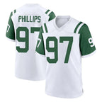 Choea NY.Jets #97 Harrison Phillips Player White Classic Home Game Stitched Jerseys