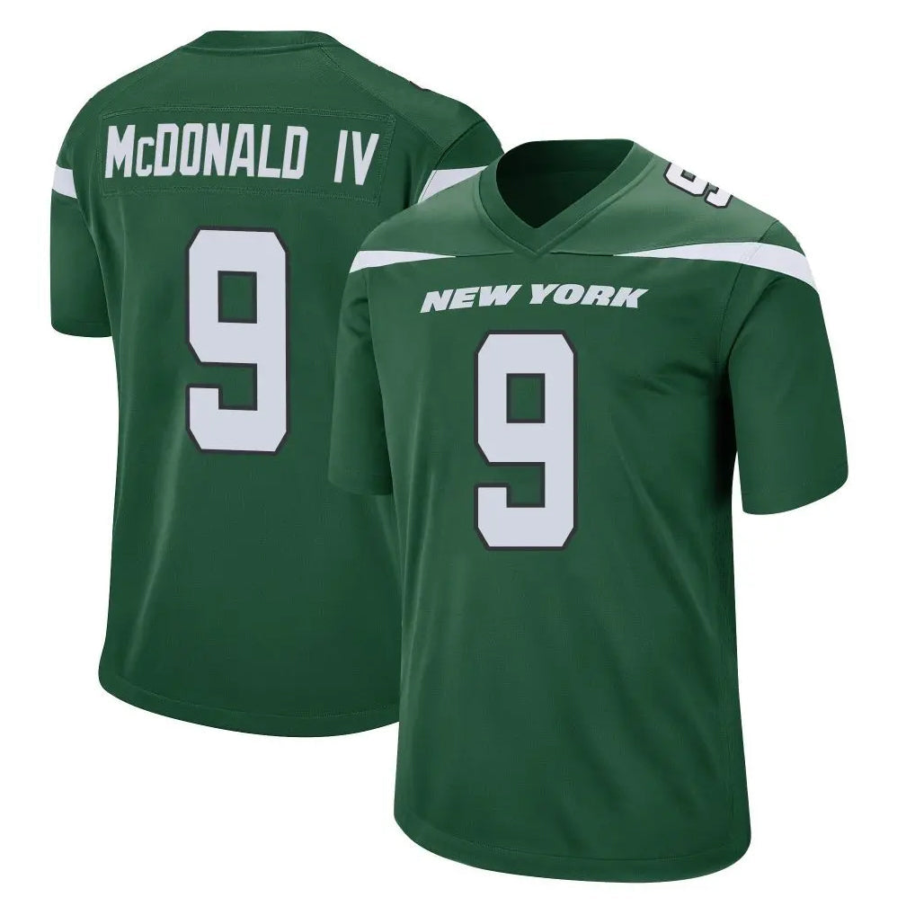 Choea NY.Jets #9 Will McDonald IV Player Green Home Game Stitched Jerseys