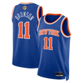 Choea NY.Knicks #11 Jalen Brunson  Blue 2026  Finals Patch Swingman Jerseys - Icon Edition