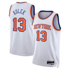 Choea NY.Knicks #13 Tyler Kolek White Swingman Jerseys - Association Edition