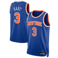 Choea NY.Knicks #3 Josh Hart Blue Swingman Player Jerseys - Icon Edition