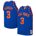 Choea NY.Knicks #3 Stephon Marbury Mitchell & Ness Blue 200506 Hardwood Classics Swingman Jerseys