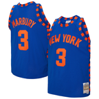 Choea NY.Knicks #3 Stephon Marbury Mitchell & Ness Blue 200506 Hardwood Classics Swingman Jerseys