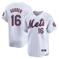 Choea NY.Mets #16 Dwight Gooden Player White Home Limited Stitched Jerseys