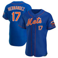 Choea NY.Mets #17 Keith Hernandez Player Royal Limited Elite Home Stitched Jerseys