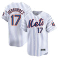 Choea NY.Mets #17 Keith Hernandez Player White Home Replica Stitched Jerseys