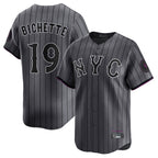 Choea NY.Mets #19 Bo Bichette Player Gray City Connect Limited Stitched Jerseys