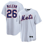 Choea NY.Mets #26 Nolan McLean Player White Home Game Stitched Jerseys