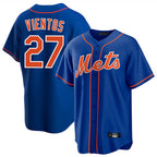 Choea NY.Mets #27 Mark Vientos Player Royal Home Game Stitched Jerseys