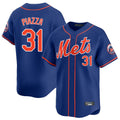 Choea NY.Mets #31 Mike Piazza Player Royal Home Limited Stitched Jerseys