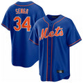 Choea NY.Mets #34 Kodai Senga Player Royal Home Game Stitched Jerseys