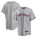 Choea NY.Mets Blank Player Gray Road Home Game Stitched Jerseys