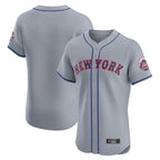Choea NY.Mets Blank Player Gray Road Limited Elite Home Stitched Jerseys