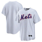 Choea NY.Mets Blank Player White Home Game Stitched Jerseys