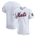 Choea NY.Mets Blank Player White Home Limited Elite Stitched Jerseys