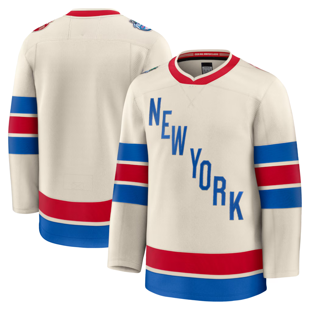 Choea NY.Rangers Beige 2026 Winter Classic Premium Jerseys