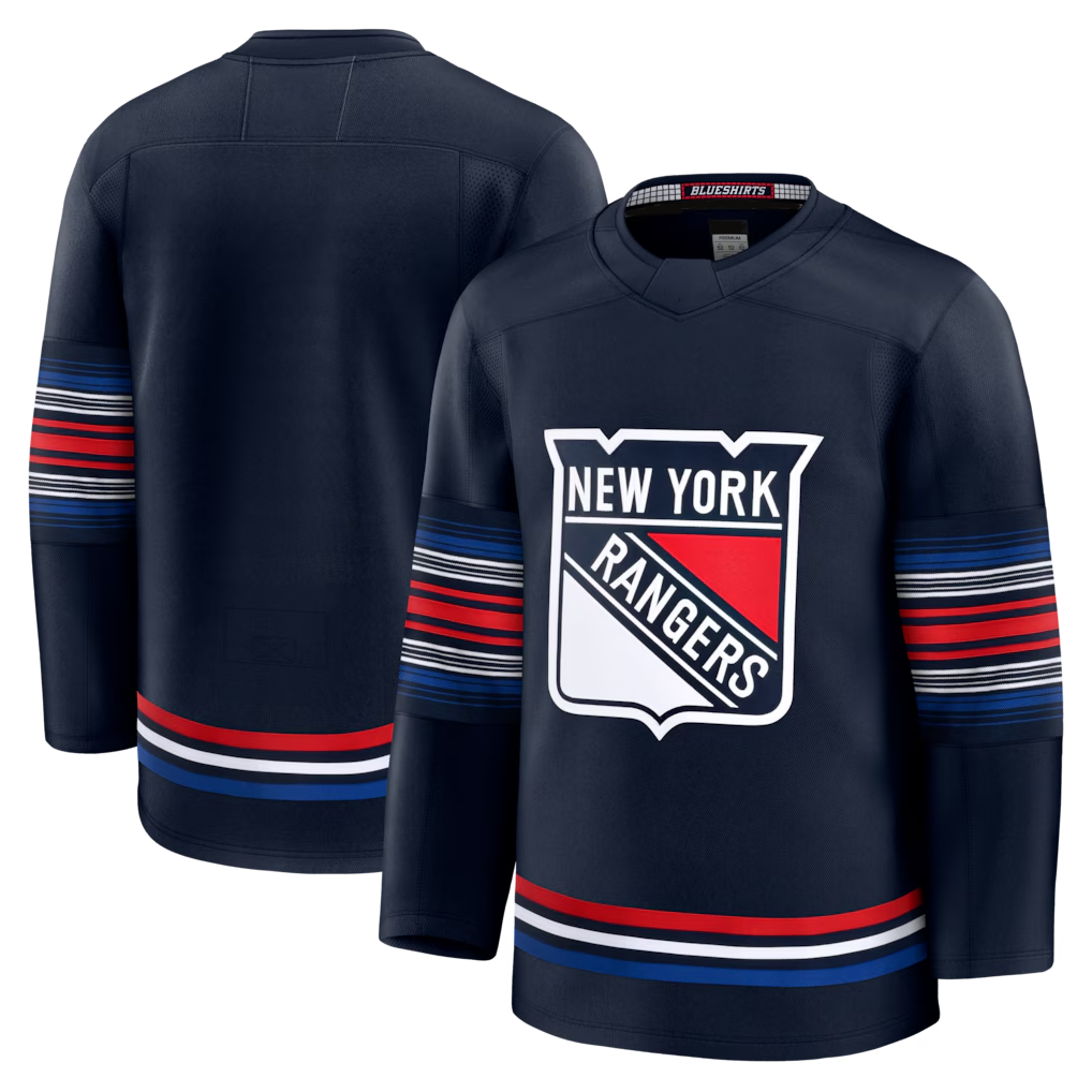 Choea NY.Rangers Navy Alternate Premium Jerseys