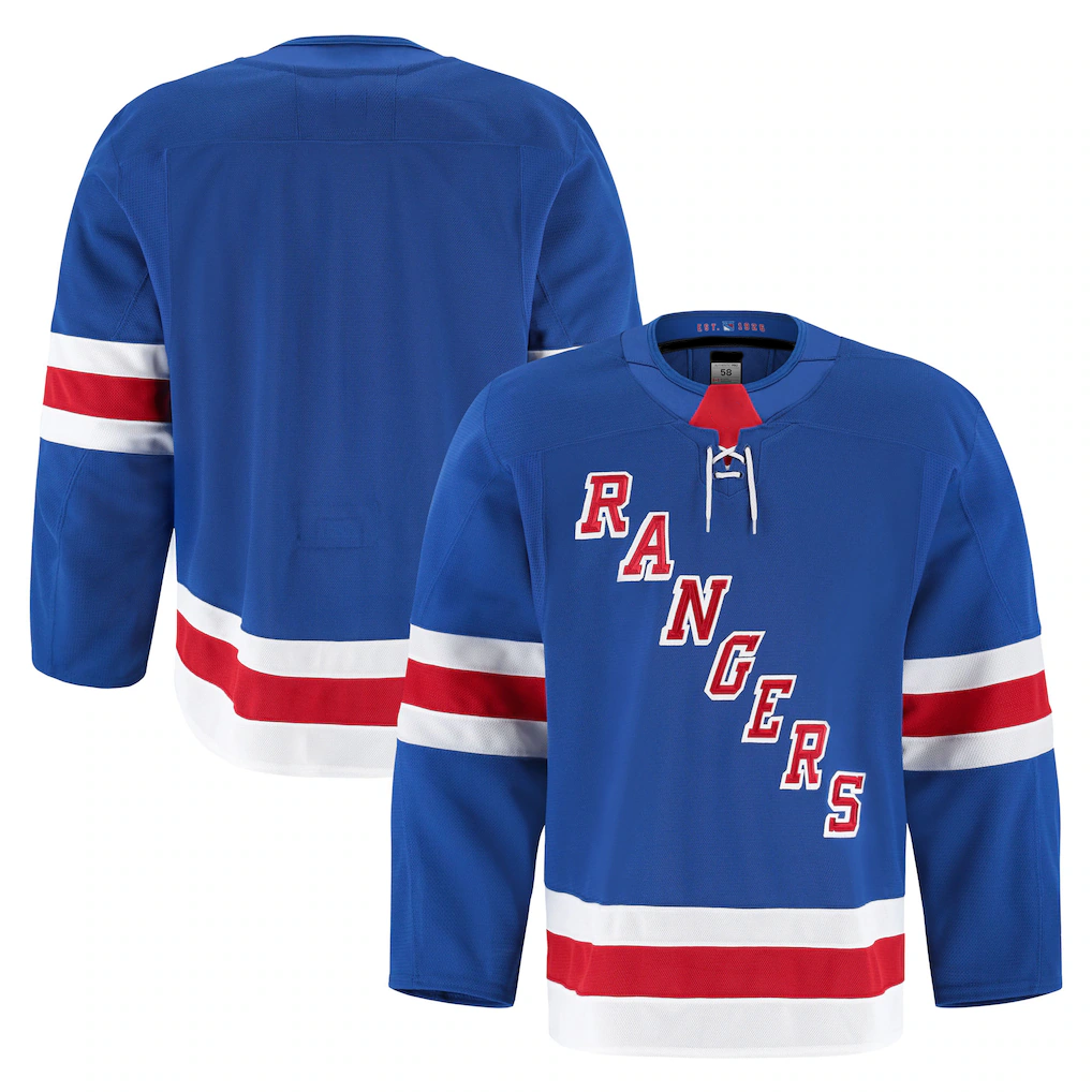 Choea NY.Rangers Royal Home Authentic Pro Jerseys