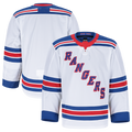 Choea NY.Rangers White Away Authentic Pro Jerseys