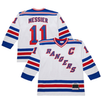 Choea NY.Rangers #11 Mark Messier White 1993-94 Power Play Jerseys