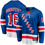 Choea NY.Rangers #16 Pavel Dorofeyev Blue Home Breakaway Jerseys