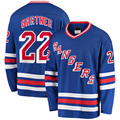 Choea NY.Rangers #22 Mike Gartner Blue Home Breakaway Jerseys