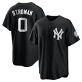 Choea NY.Yankees #0 Marcus Stroman Player Black Game Stitched Jerseys