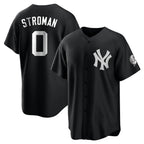 Choea NY.Yankees #0 Marcus Stroman Player Black Game Stitched Jerseys