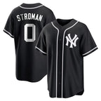 Choea NY.Yankees #0 Marcus Stroman Player Black Out Game Home Stitched Jerseys