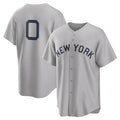 Choea NY.Yankees #0 Marcus Stroman Player Gray Field of Dreams Game Stitched Jerseys