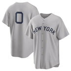 Choea NY.Yankees #0 Marcus Stroman Player Gray Field of Dreams Game Stitched Jerseys