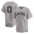 Choea NY.Yankees #0 Marcus Stroman Player Gray Limited Stitched Jerseys