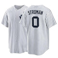 Choea NY.Yankees #0 Marcus Stroman Player White Game Home Stitched Jerseys