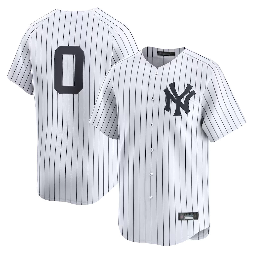 Choea NY.Yankees #0 Marcus Stroman Player White Limited Stitched Jerseys