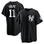 Choea NY.Yankees #11 Anthony Volpe Player Black Game Stitched Jerseys