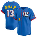 Choea NY.Yankees #13 Jazz Chisholm Jr Player Light Blue All Star Limited Home Stitched Jerseys